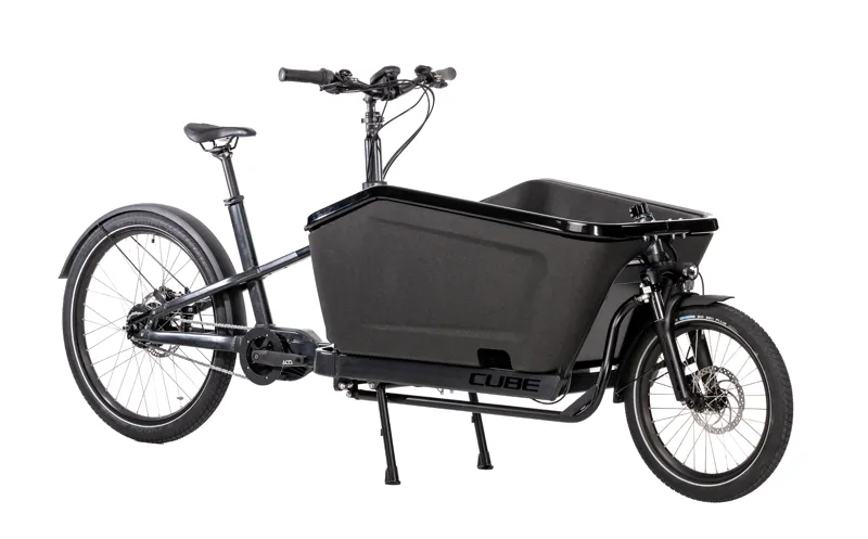 Cube Cargo Hybrid 20/27.5in Dual Electric 85nm cargo bike 2021 Black-6